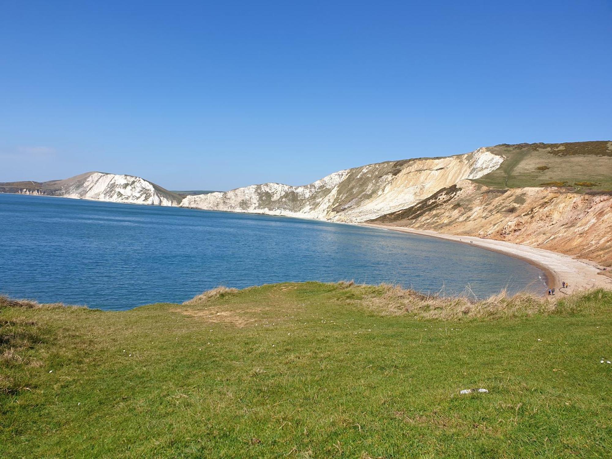 Hightide - 2 Bed With Parking, Balcony & Sea View. Apartment Swanage Bagian luar foto