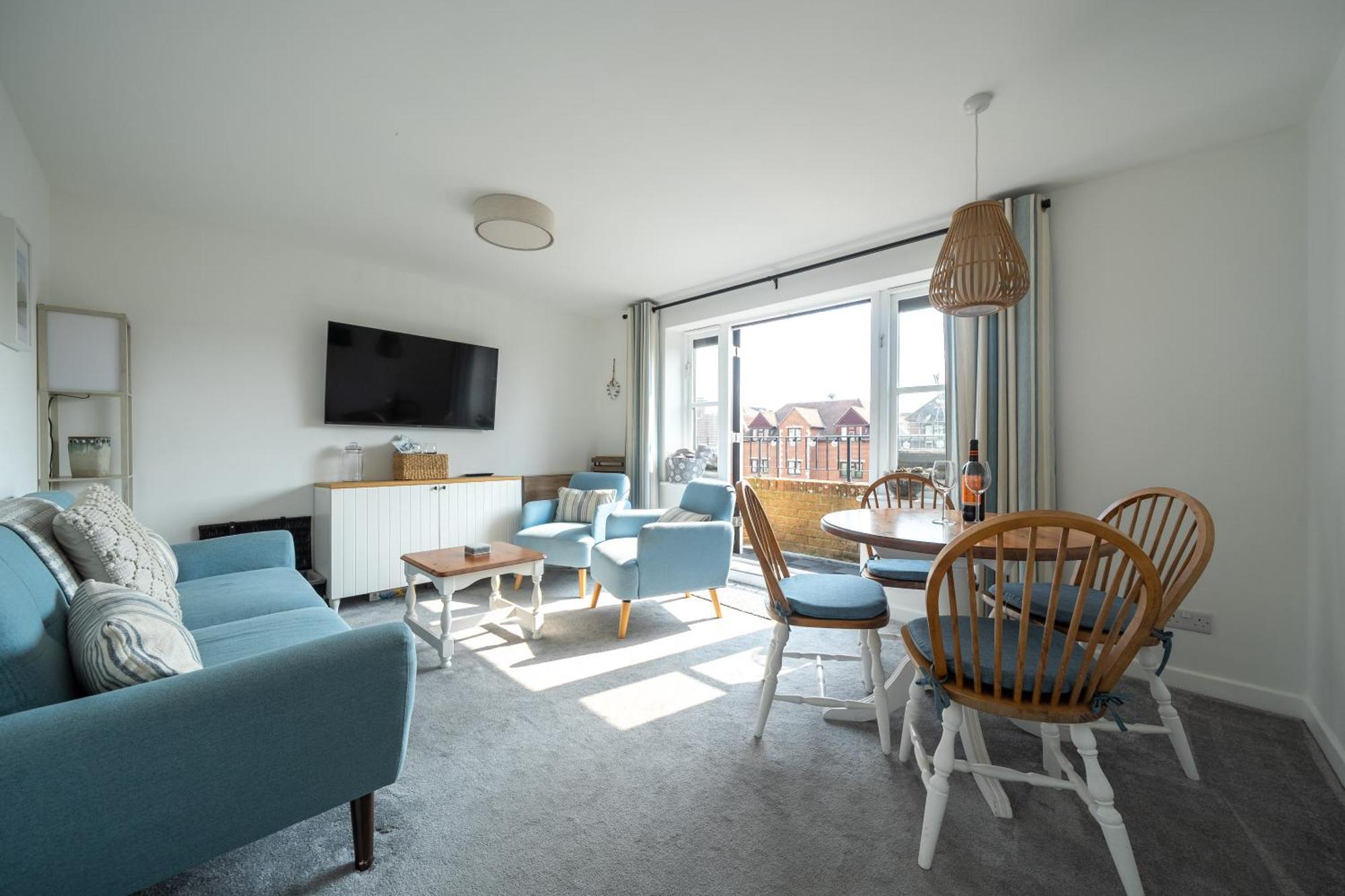 Hightide - 2 Bed With Parking, Balcony & Sea View. Apartment Swanage Bagian luar foto