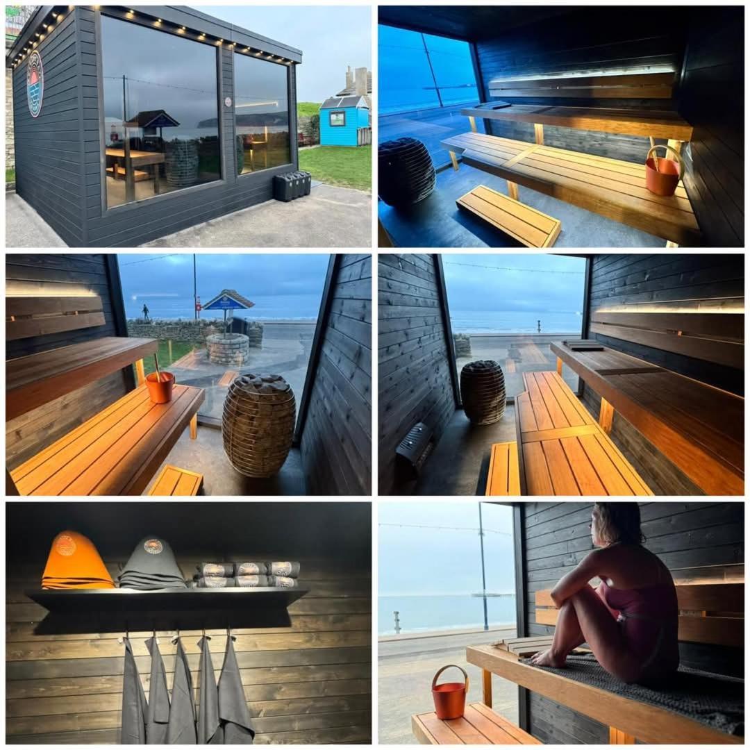 Hightide - 2 Bed With Parking, Balcony & Sea View. Apartment Swanage Bagian luar foto